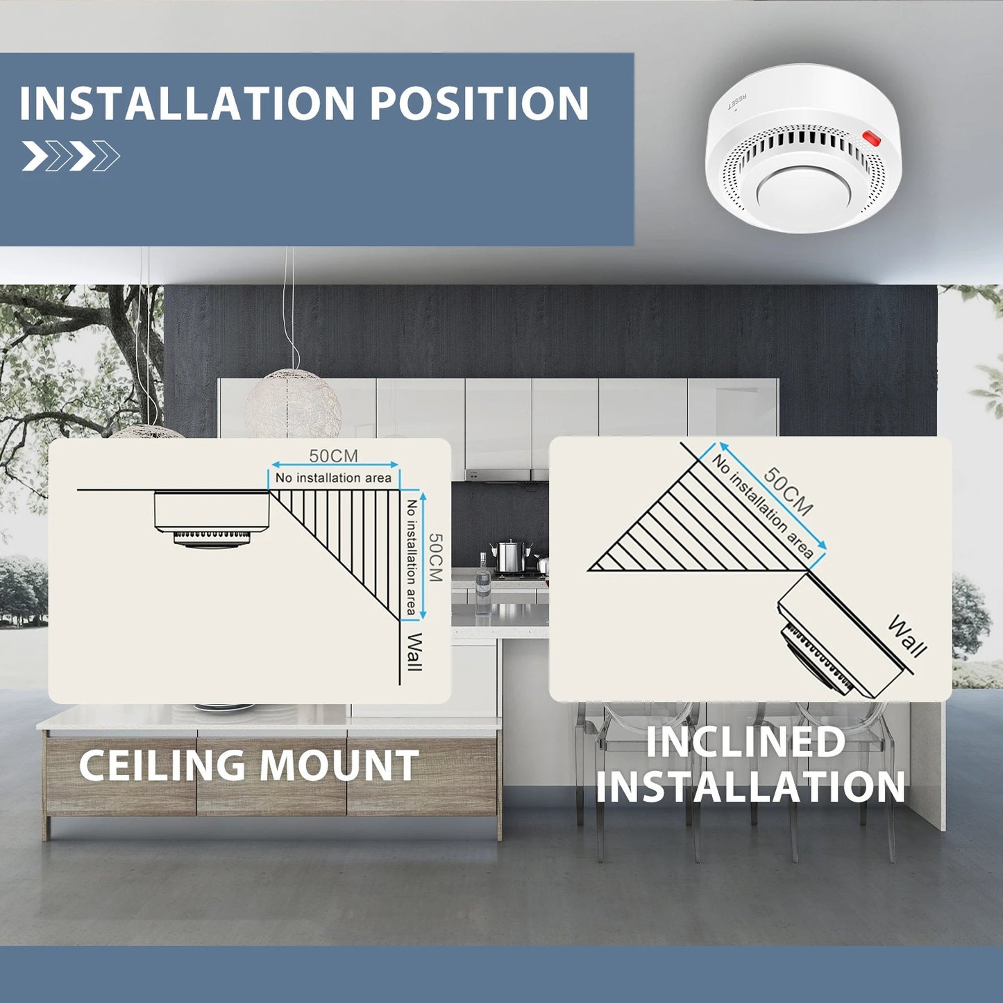 Smart Wifi Smoke Detector
